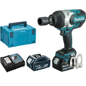 Máy siết bu lông dùng pin 3/4″ Makita DTW1001RTJ 18V