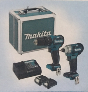 Bộ máy khoan vặn vít Makita CLX205SX2