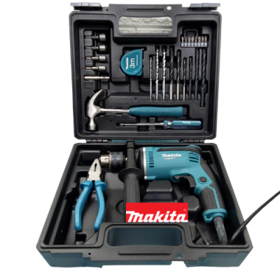 Bộ Máy khoan Búa Makita M8103KX2B 26 Phụ kiện