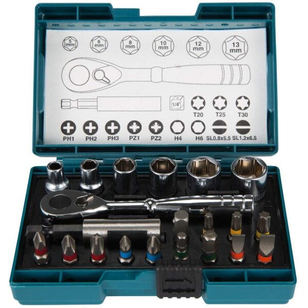 Bộ mũi vít có cần siết Makita B-54081