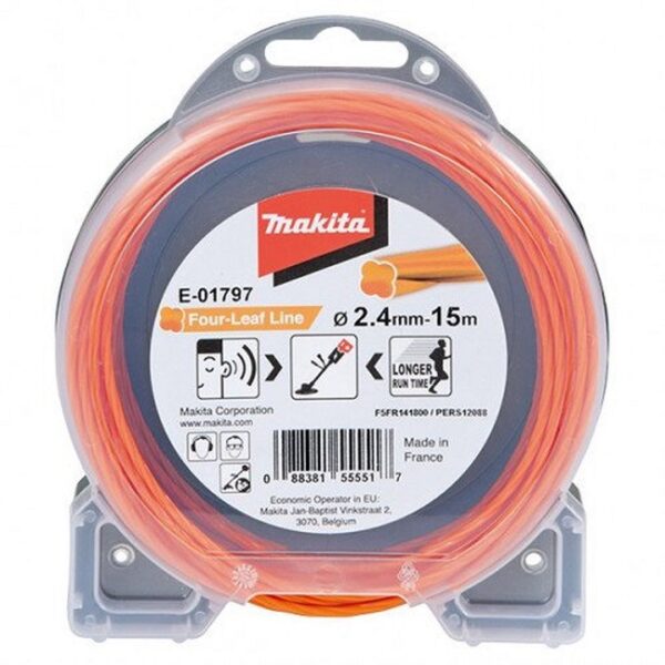 Bộ 12 Dây cước cắt cỏ Makita dạng xoắn 4 cánh (có bán lẻ)