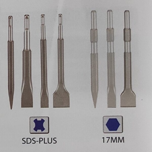 Bộ 7 Mũi đục Makita (có bán lẻ)