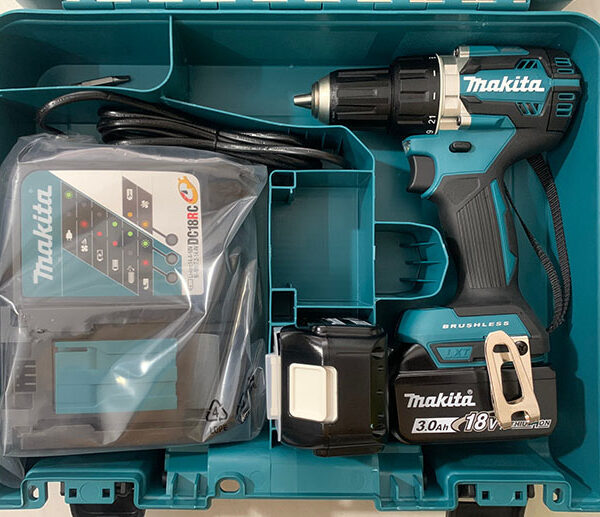 Máy khoan vặn vít dùng pin Makita DDF484RFE
