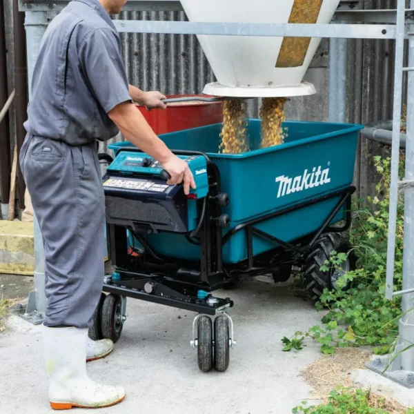 Xe vận chuyển hàng hóa dùng pin Makita DCU605Z