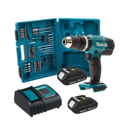 Máy khoan búa, vặn vít 13/36/13mm dùng pin 18V Makita DHP453SYX1